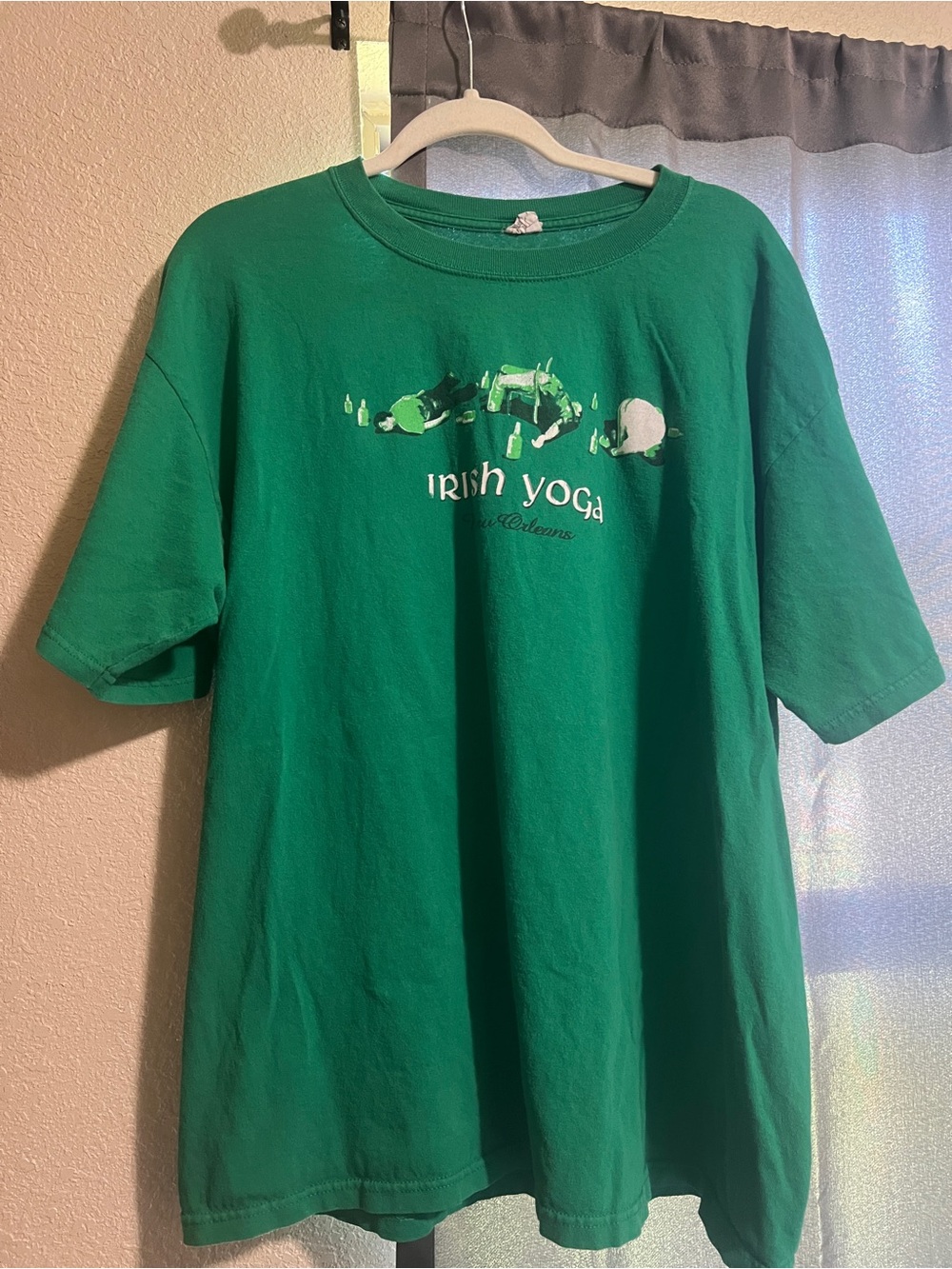 Irish Yoga men’s vintage T shirt